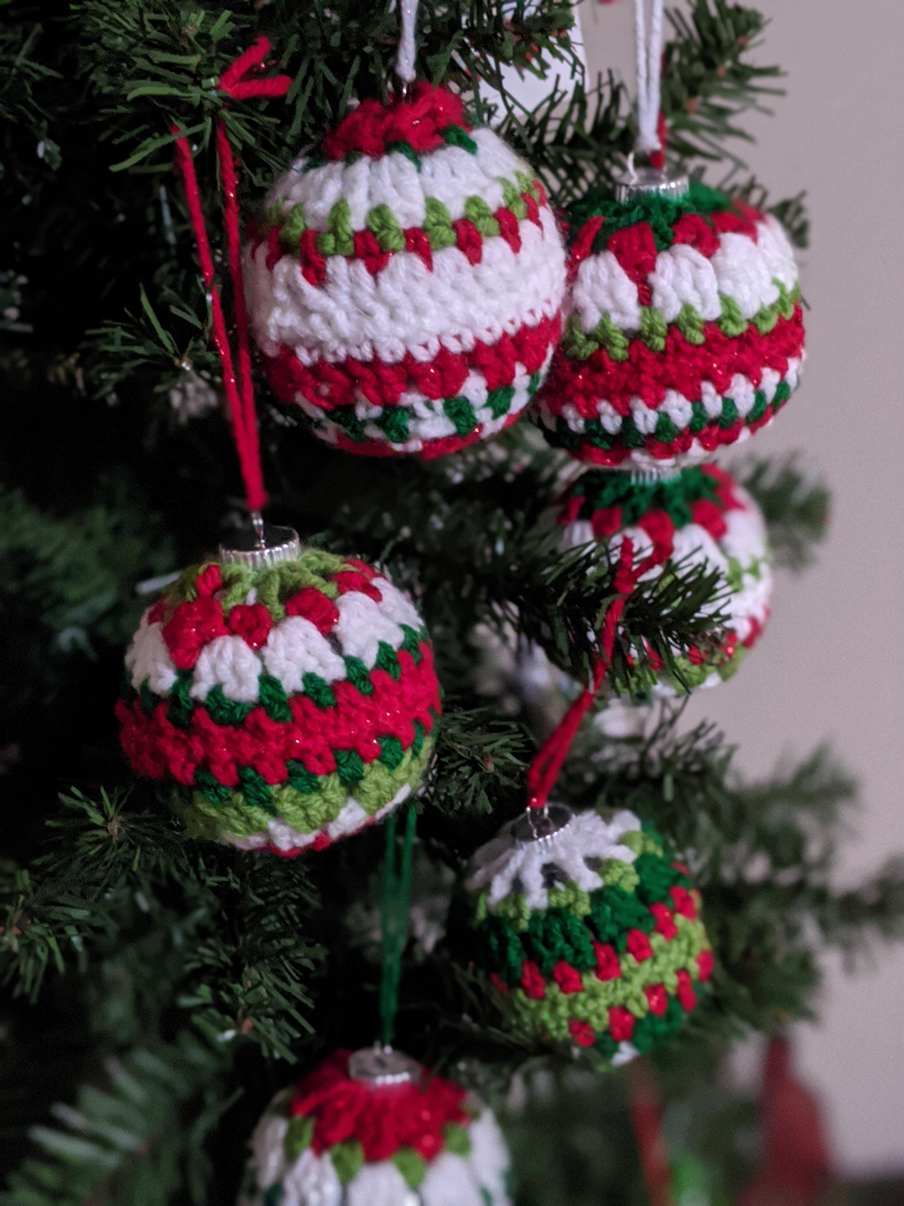 Christmas in July - crochet Christmas ornaments